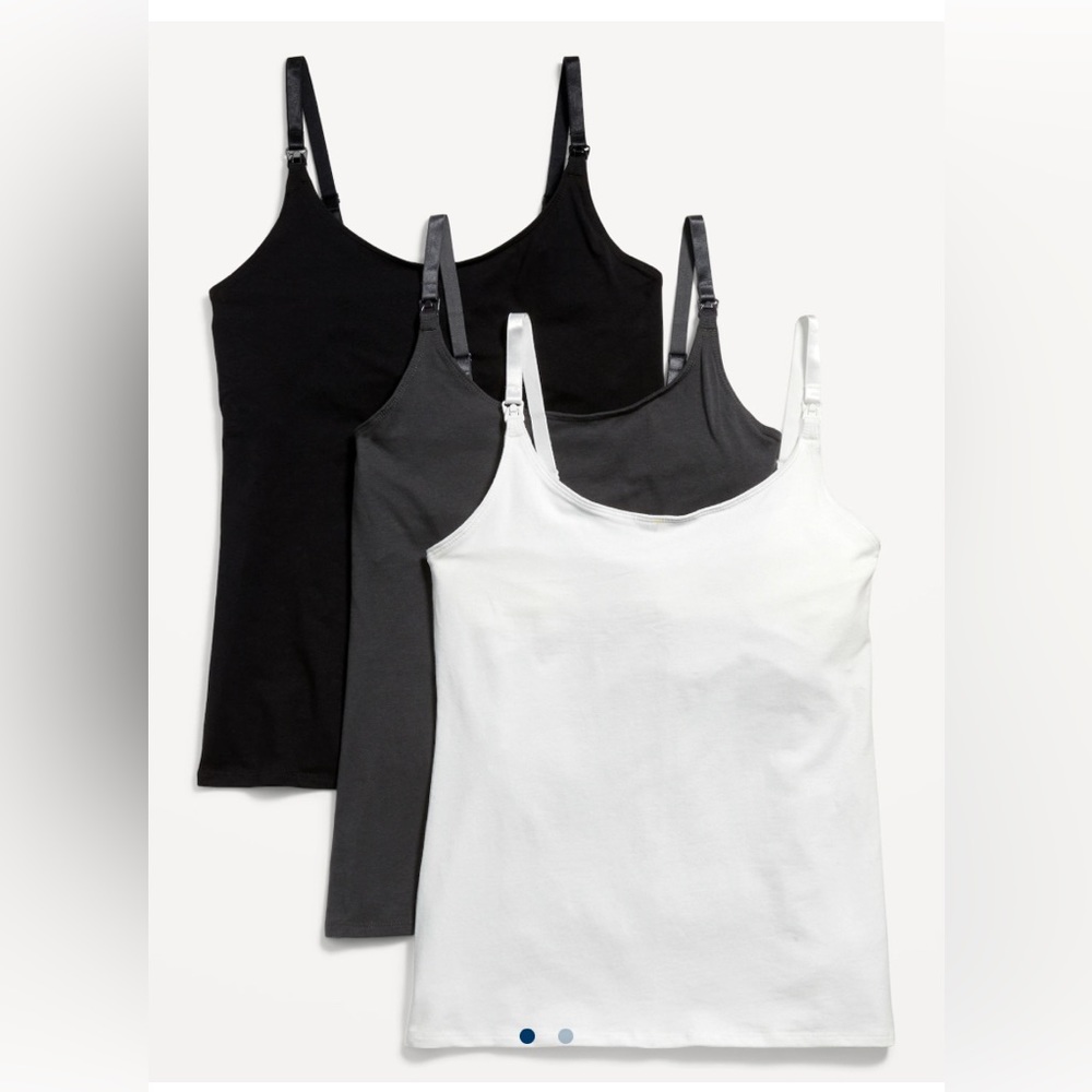 Maternity First Layer Nursing Cami Top 6-pack